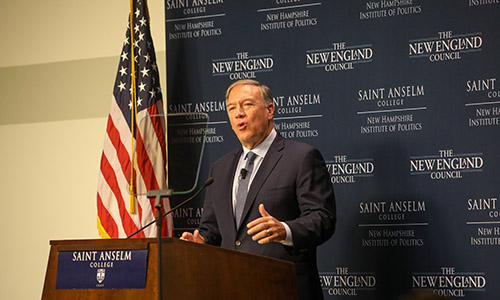 Mike Pompeo at NHIOP