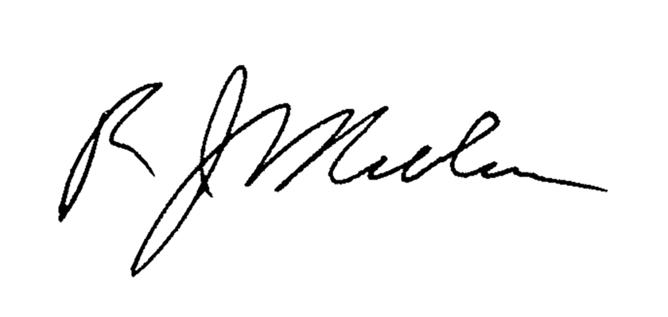Richard J. Meelia '71, H.D '14 signature