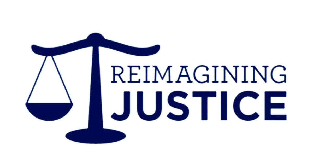 reimagining justice logo