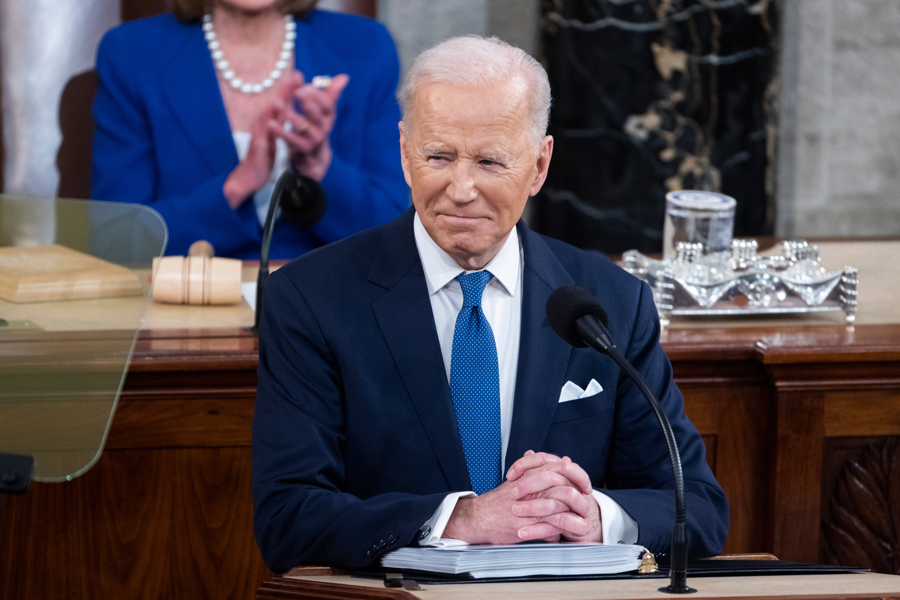 President Biden during the State of the Union