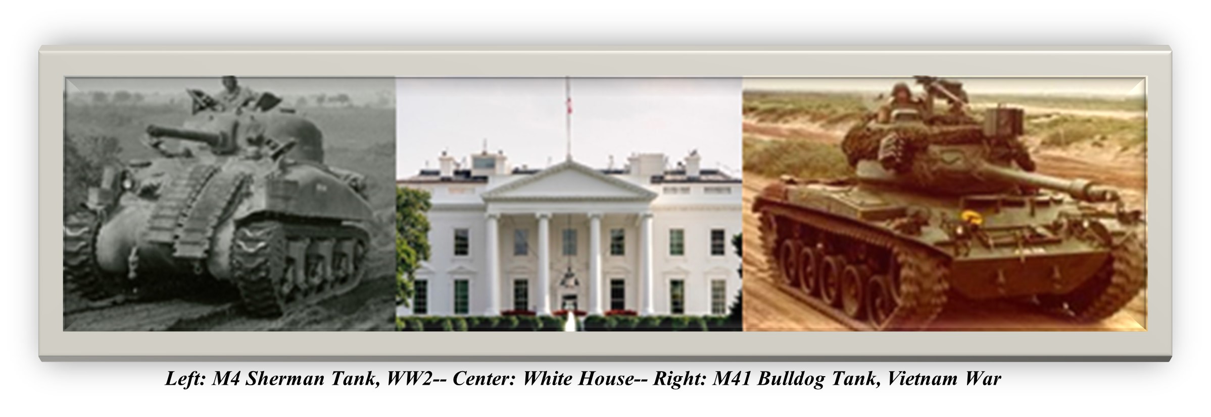 Tanks and White House