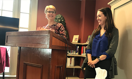 Professors Deb McCarter and Tauna Sisco