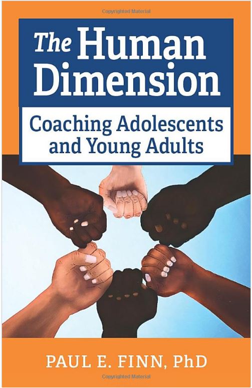 "The Human Dimension: Coaching Adolescents and Young Adults" book cover