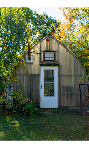 shed on the Saint Anselm College campus