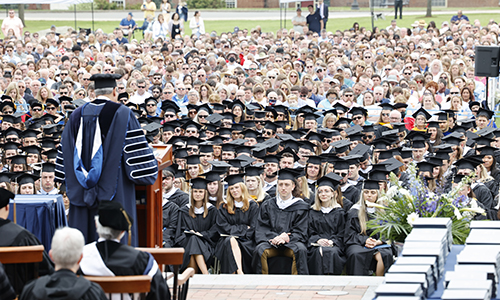 Favazza addresses graduates