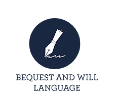 Bequest and Will Language information