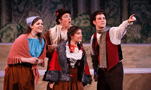 Abbey Players in the Dana Center