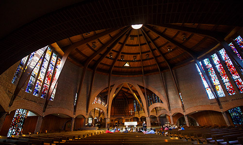 Abbey church inside