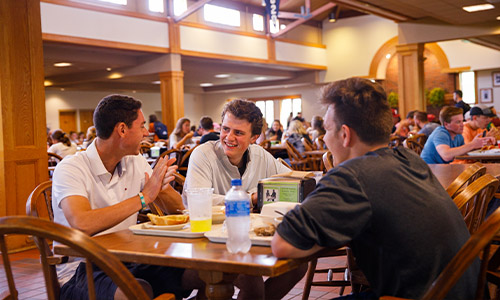davison dining hall interior