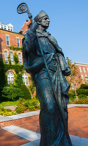 Saint Benedict Statue
