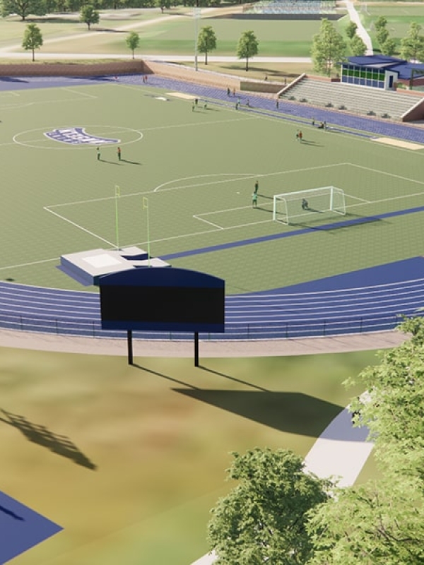Concept for the new track and field