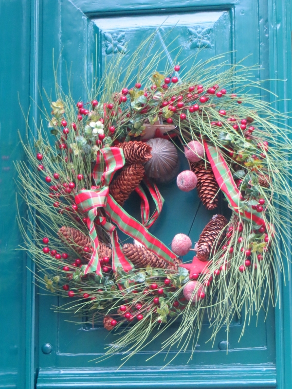 Door decoration wreath