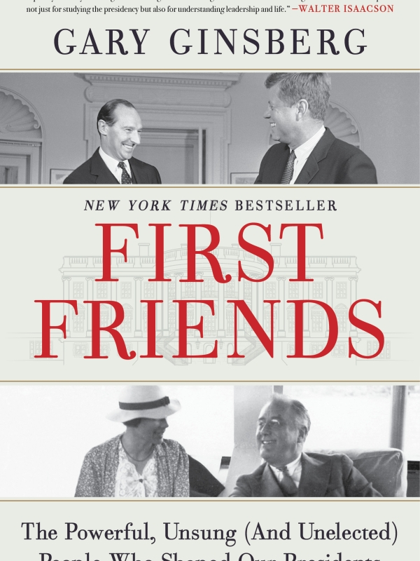 The cover of Gary Ginsberg's book "First Friends"