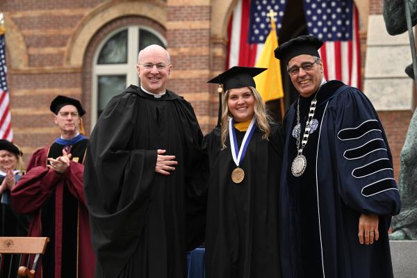 Ava Caputo ’24 recipient of the 2024 Chancellor’s Award