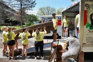 40 families helped by Saint Anselm campus-wide donation drive 
