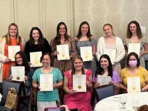 Eleven Students Inducted into the International Education Honor Society for the 2021-2022 Academic Year