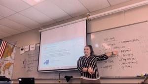 Miriam Kennedy talks about her teaching experience