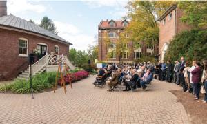 Humanities Center announcement ceremony