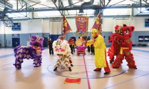 Multicultural day celebration