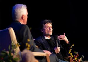 Ken Burns speaks with Gary Bouchard