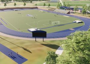 Concept for the new track and field