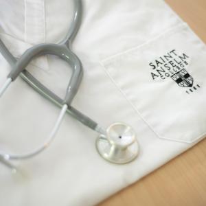 Nursing coat and stethoscope