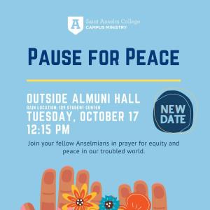 Pause for Peace poster