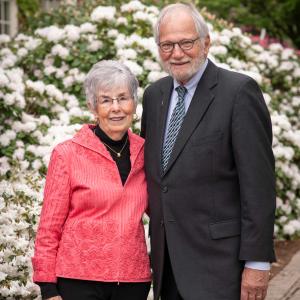 Sheila Evjy ’74, H.D. ’19, and Jack Evjy, M.D.