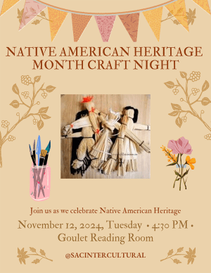 Native American Heritage Month Craft Night