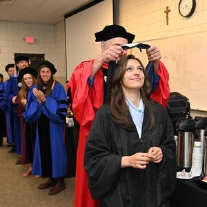 Graduate Class of 2025 Receive their Hoods