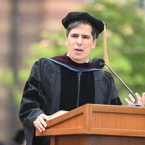 Carlos Lozada, MPA, delivers commencement address, "How to Read Like a Human."