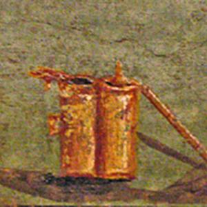 writing fresco from Pompeii
