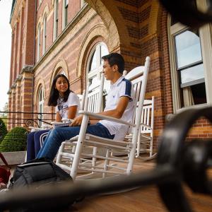 alumni hall porch