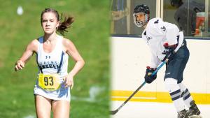 Engle, Hott among nominees for NE10 Scholar-Athlete of the Year