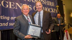 Flint inducted to New Hampshire Legends of Hockey Hall of Fame