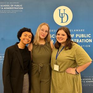 Student Ambassadors: Amani Clemons, Alyssa Stankevitz, and Emily Burns