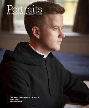 Brother Celestine on the cover of the Fall/Winter 2022 Portraits Magazine