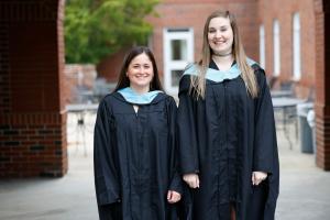Alexandra Casey, B.A. ’22, M.Ed. ’23 (left) and Lily Ditchfield, B.A. ’21, M.Ed. ’23.