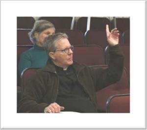 Monk raises his hand
