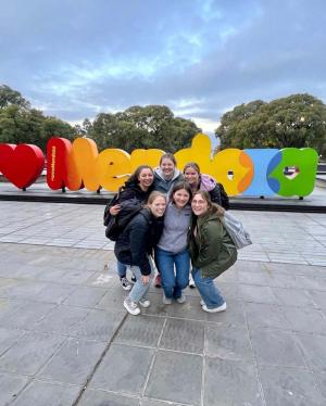 Advanced Spanish Immersion students abroad