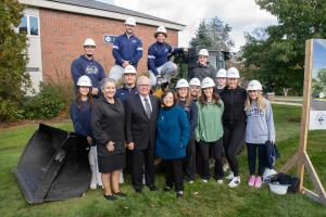 Groundbreaking of the new Jean School of Nursing and Health science building