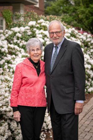 Sheila Evjy ’74, H.D. ’19, and Jack Evjy, M.D.