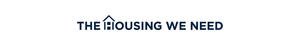 Logo that says "The Housing We Need" with a stylized "house" on the H of Housing