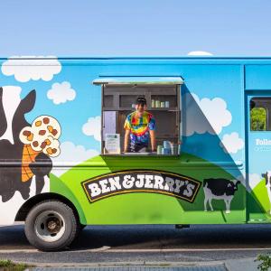Ben and Jerry's ice cream truck