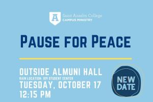 Pause for Peace poster
