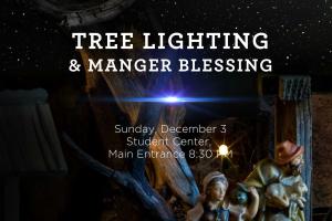 Manger blessing poster