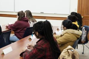students in a classroom