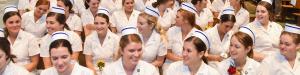 Nursing Students in the Saint Anselm Abbey Church