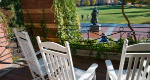 alumni hall porch