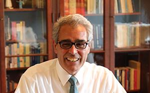 President Favazza at his desk